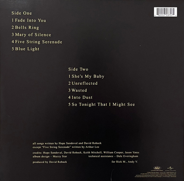 Mazzy Star – So Tonight That I Might See (Disc Vinil) [2]