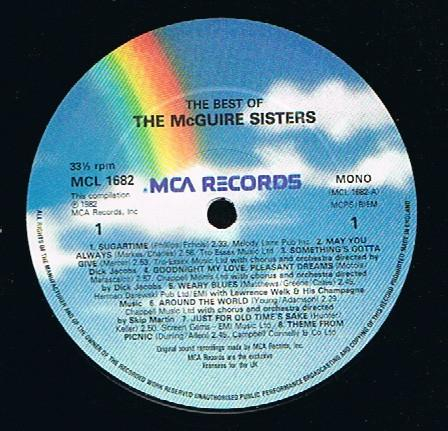 McGuire Sisters - The Best Of The McGuire Sisters [2]