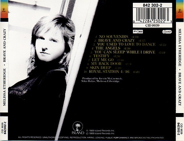 Melissa Etheridge - Brave And Crazy (CD) [2]