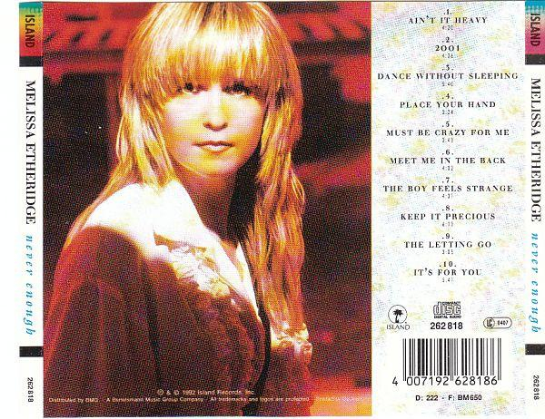 Melissa Etheridge - Never Enough (CD) [2]