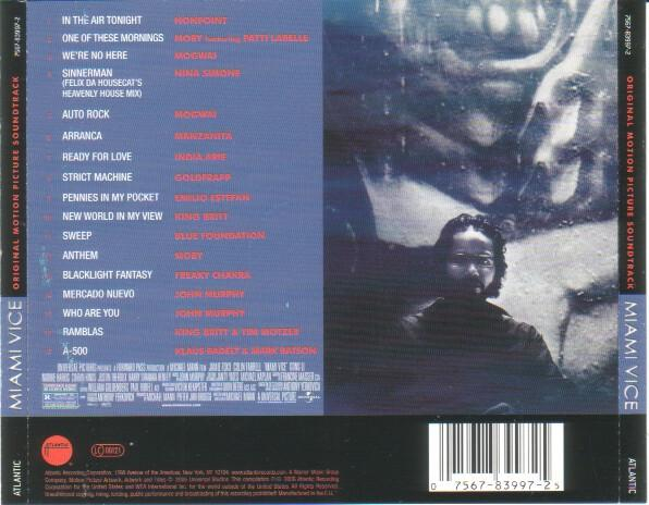 Miami Vice - Original Motion Picture Soundtrack (CD Audio) [2]
