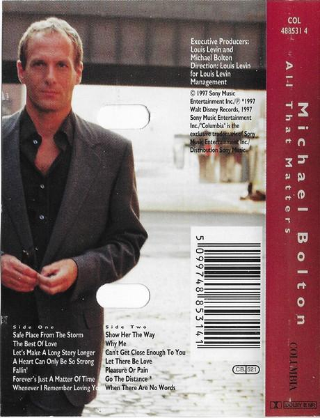 Michael Bolton - All That Matters (Caseta Audio) [2]
