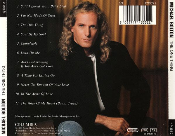 Michael Bolton - The One Thing [2]