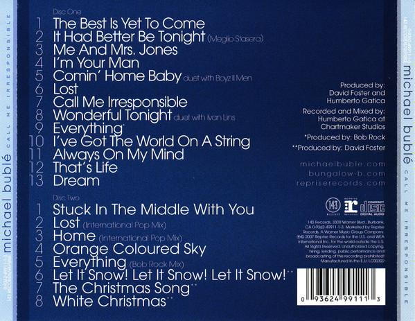 Michael Bublé - Call Me Irresponsible , (CD) [2]
