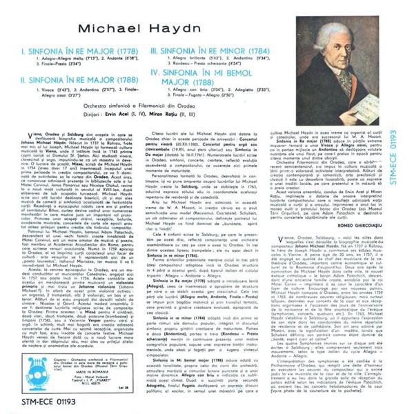 Michael Haydn - 4 Sinfonii [2]