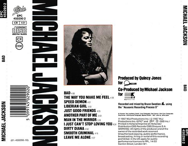 Michael Jackson - Bad (CD) [2]