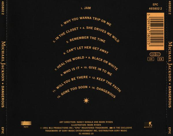 Michael Jackson - Dangerous, (CD) [2]