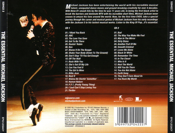 Michael Jackson – The Essential Michael Jackson (CD) [2]