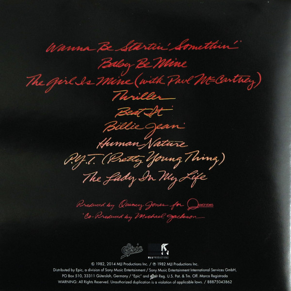 Michael Jackson – Thriller (CD) [2]