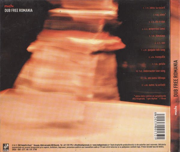 Michi* – Dub Free Romania (CD) [2]