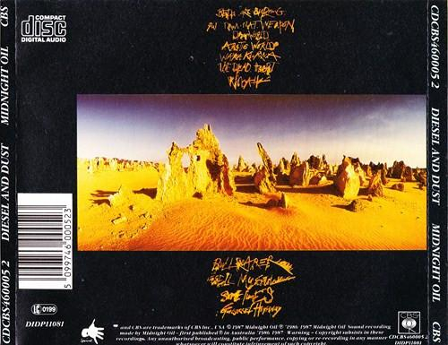 Midnight Oil - Diesel And Dust (CD) [2]