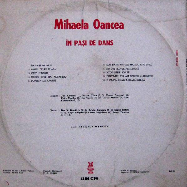 Mihaela Oancea - În Pași De Dans, (Disc Vinil) [2]