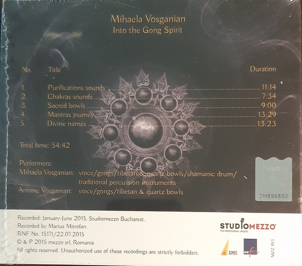 Mihaela Vosganian – Into The Gong Spirit (CD) [2]
