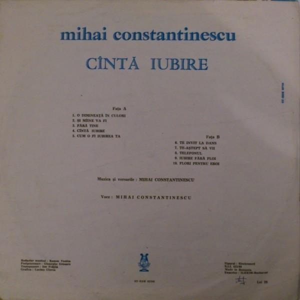 Mihai Constantinescu - Cîntă Iubire [2]