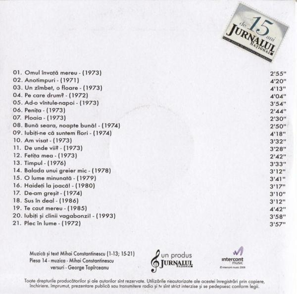 Mihai Constantinescu - Mihai Constantinescu, (CD) [2]