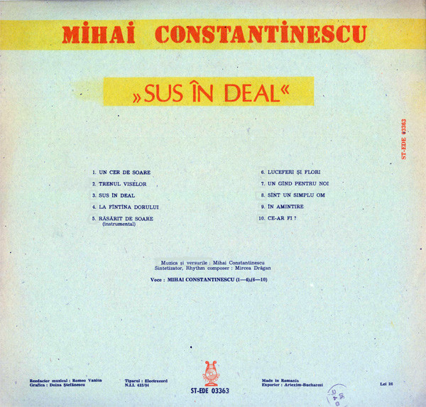 Mihai Constantinescu - Sus În Deal [2]