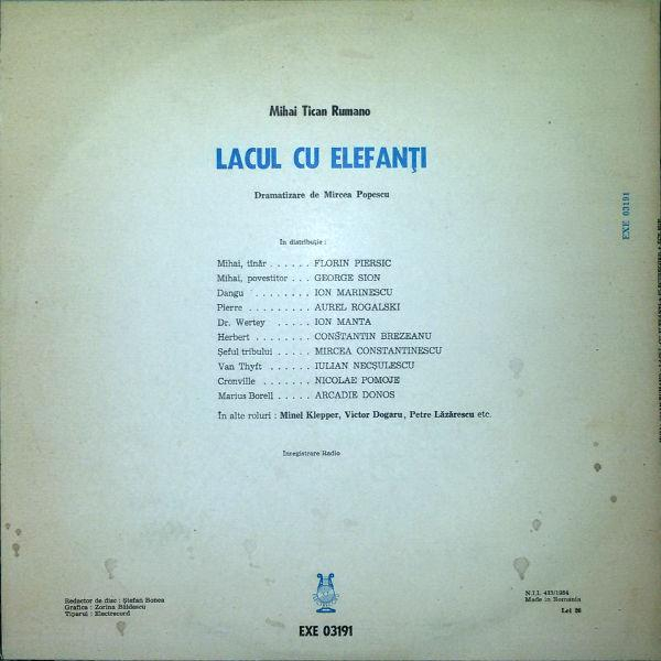 Mihai Tican Rumano - Lacul Cu Elefanți [2]
