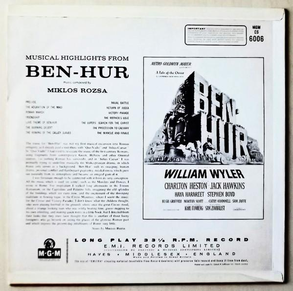 Miklós Rózsa - Ben-Hur (Disc Vinil) [2]