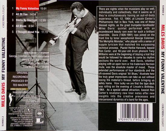 Miles Davis - My Funny Valentine - Miles Davis In Concert [2]