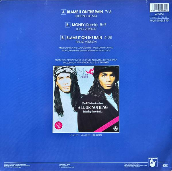 Milli Vanilli - Blame It On The Rain [2]