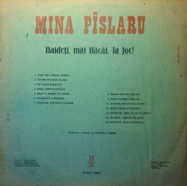 Mina Pîslaru - Haideți, Măi Flăcăi, La Joc! [2]