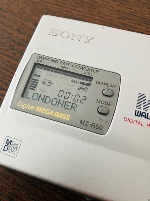 MiniDisc player & recorder Sony MZ-R50 [2]