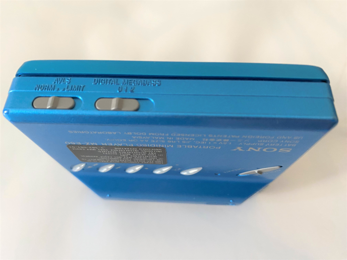MiniDisc player Sony MZ-E60 Blue [6]