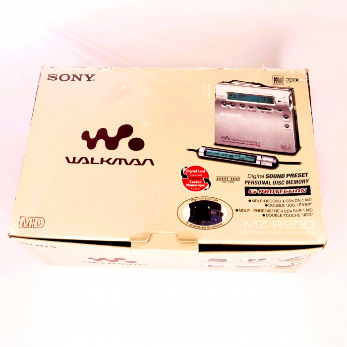 MiniDisc player & recorder Sony MZ-R900 (boxed) [6]