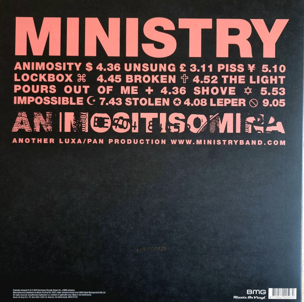 Ministry – Animositisomina (VINIL) [2]