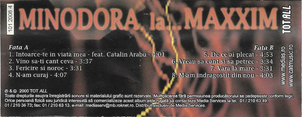 Minodora La Maxxim - Minodora La... Maxxim (Caseta Audio) [2]