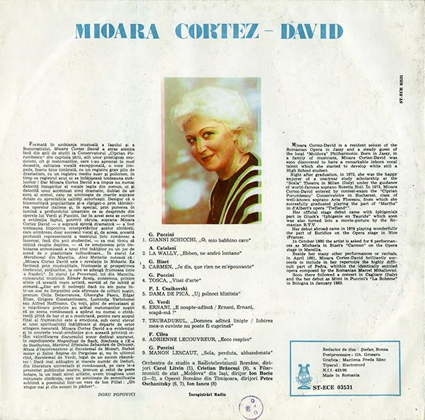 Mioara Cortez-David - Operatic Arias (Arii Din Opere) [2]