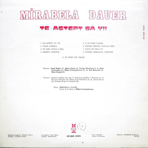 Mirabela Dauer - Te-aștept Să Vii [2]