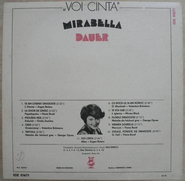 Mirabela Dauer - Voi Cînta [2]