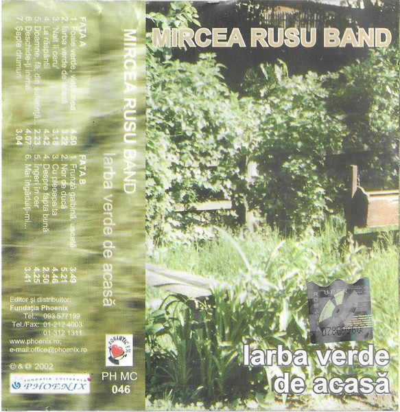 Mircea Rusu Band - Iarba Verde De Acasă (Caseta Audio) [2]