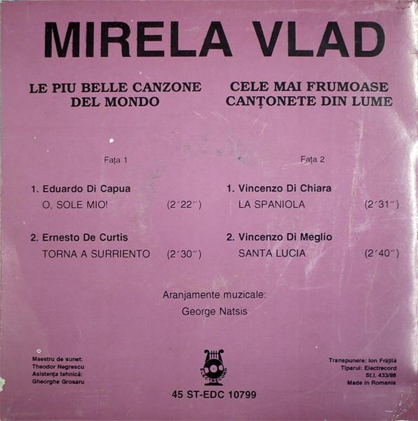Mirela Vlad - Le Piu Belle Canzone Del Mondo 1 Cele Mai Frumoase Canțonete Din Lume [2]