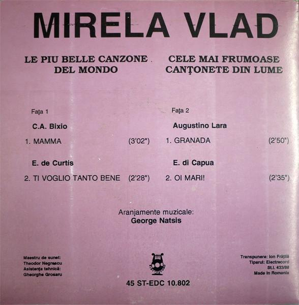 Mirela Vlad - Le Piu Belle Canzone Del Mondo 2 Cele Mai Frumoase Canțonete Din Lume [2]