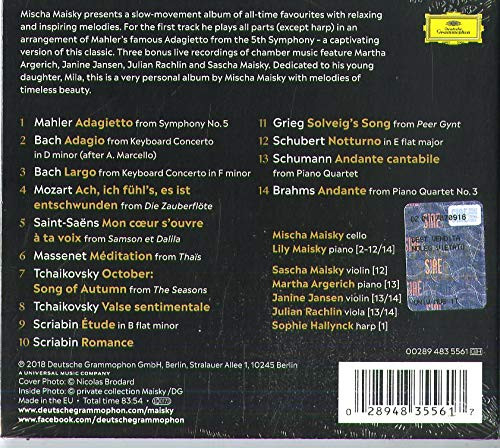 Mischa Maisky & Lily Maisky – Adagietto (CD) [2]