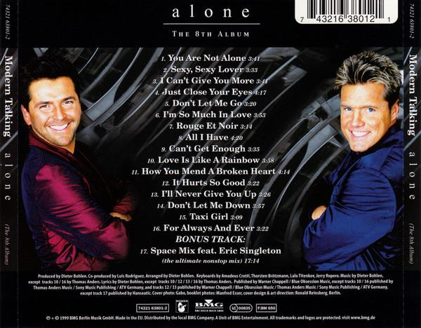 Modern Talking - Alone - The 8th Album, (CD) [2]