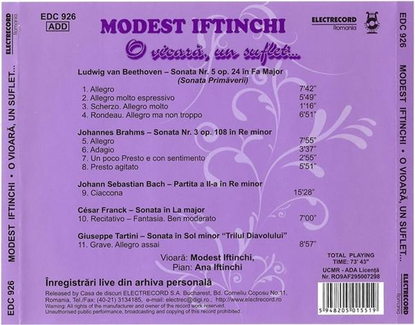 Modest Iftinchi - O Vioară, Un Suflet... [2]