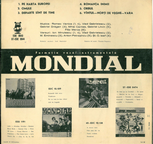 Mondial (5) – Mondial (VINIL) [2]