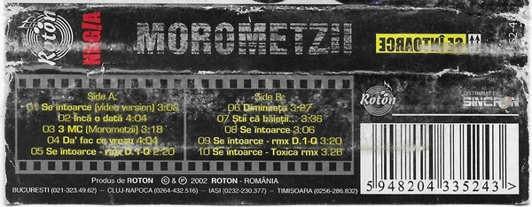 Morometzii - Se Întoarce , (Casetă Audio) [2]