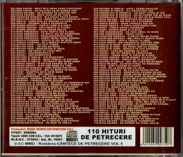 Muzica si Vin vol.4 (CD) [2]
