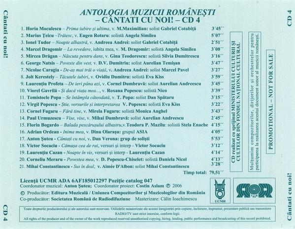 Muzică Ușoară Românească 4 Romanian Pop Music (Cântati Cu Noi! - CD 4) [2]