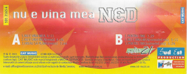 N&D - Nu E Vina Mea , (Casetă Audio) [2]