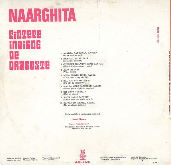 Naarghita - Cîntece Indiene De Dragoste [2]