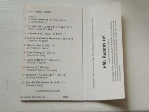 Nat King Cole - 20 Golden Greats, (Casetă Audio) [2]