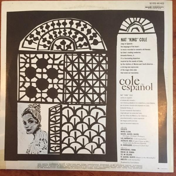 Nat King Cole - Cole Español (Disc Vinil) [2]