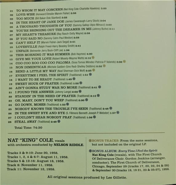 Nat King Cole - To Whom It May Concern [2]