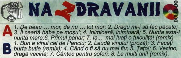Năzdrăvanii - De Beau Mor... De Nu Tot... Mor, (Casetă Audio) [2]