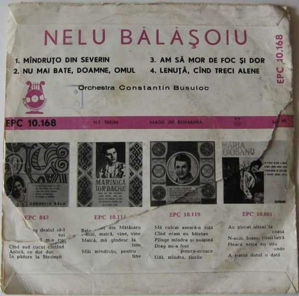 Nelu Bălășoiu - Mîndruțo Din Severin (Disc Vinil) [2]